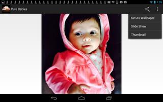 Cute baby wallpaper gallery capture d'écran 3