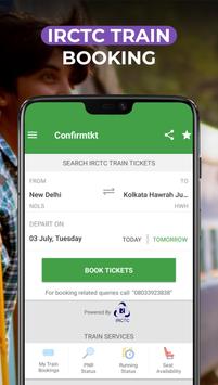 IRCTC train Booking - ConfirmTkt (Confirm Ticket) poster