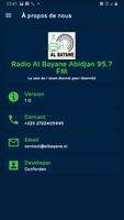 Radio Al Bayane FM Abidjan اسکرین شاٹ 3