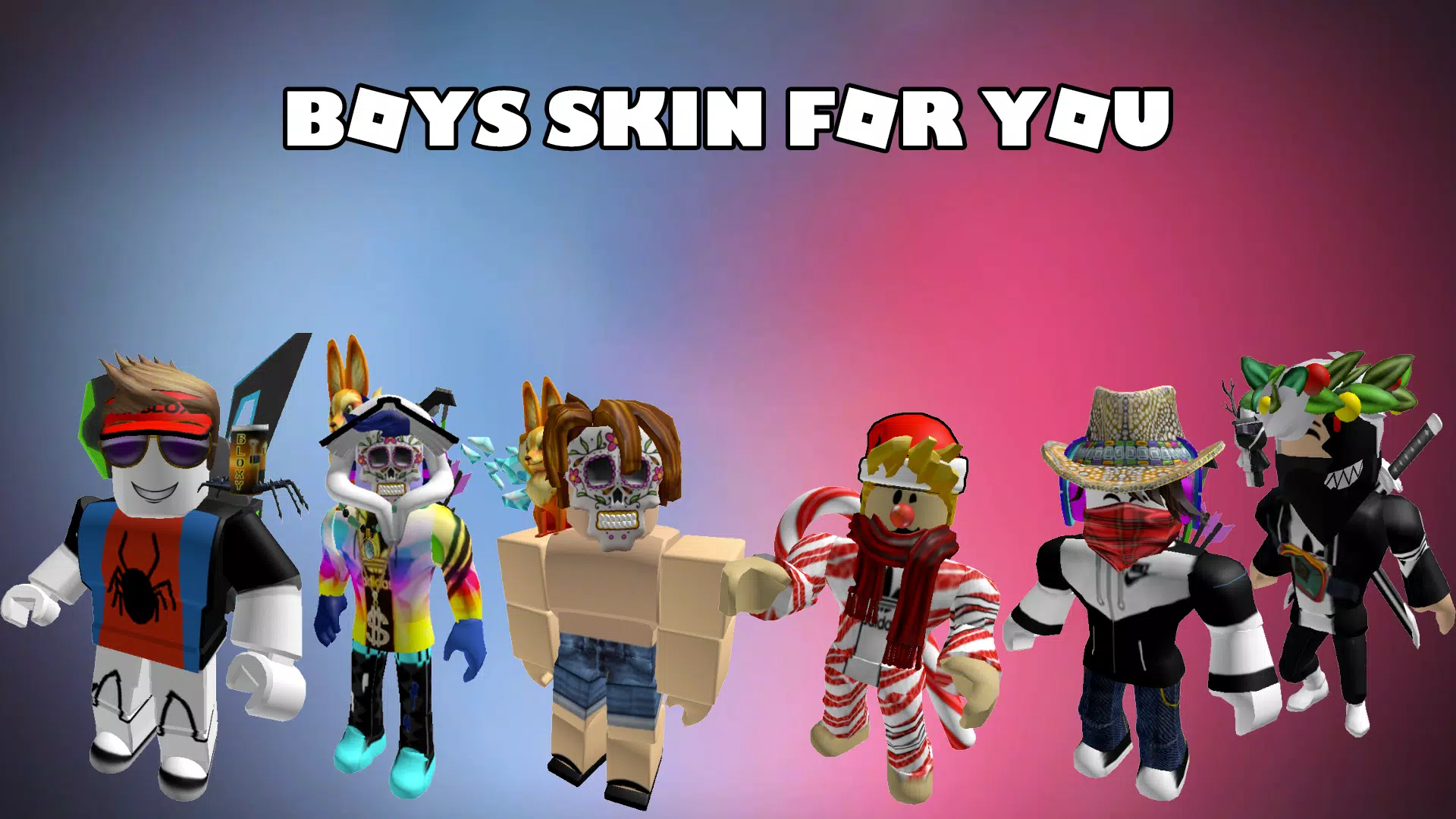 Download Skins for roblox android on PC