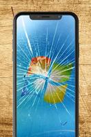 Prank - Broken Screen Wallpaper Affiche