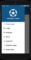 Poster League Soccer - result, schedule, table