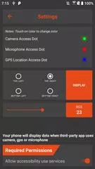 Access Dots - Camera, GPS, Mic APK download