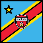 DR Congo VPN - Private Proxy-icoon