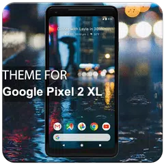 Google Pixel 2 XLのテーマ アプリダウンロード
