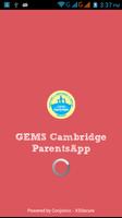 GEMS Cambridge  Parents App poster