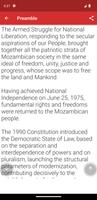 Constitution of Mozambique capture d'écran 2