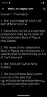 Papua New Guinea Constitution capture d'écran 3