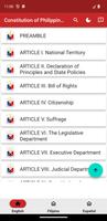 Constitution of Philippines Affiche