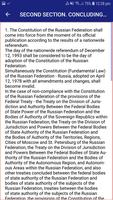 Constitution Of Russia capture d'écran 2