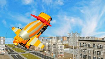 Flying Construction Truck ポスター