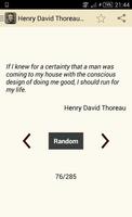 Henry David Thoreau Quotes Cartaz