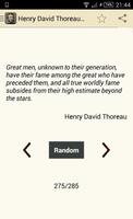 Henry David Thoreau Quotes 截图 1