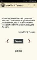 Henry David Thoreau Quotes স্ক্রিনশট 1