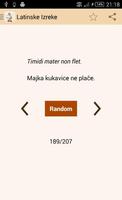 Latinske izreke i poslovice اسکرین شاٹ 1