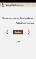 Ralph Waldo Emerson Quotes Affiche