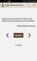 Ralph Waldo Emerson Quotes capture d'écran 1
