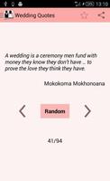 1 Schermata Wedding Quotes