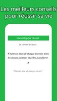 Conseils pour réussir sa vie screenshot 1