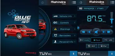 MAHINDRA BLUE SENSE APP TUV300