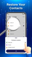 Contacts Backup & Recovery App imagem de tela 2