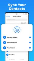 Contacts Backup - Sync Restore تصوير الشاشة 1