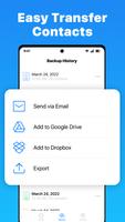 Contacts Backup - Sync Restore اسکرین شاٹ 3