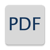 Text to pdf converter icon
