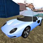 Real Container Sky Car Game icon