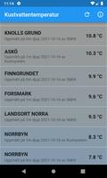 Kustvattentemp Cartaz