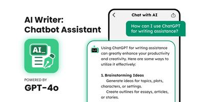 AI Writer الملصق
