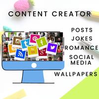 Content Creator الملصق