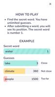 Contexto-Unlimited Word Find Screenshot 1