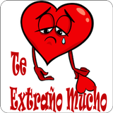 te extraño mucho amor gratis Zeichen