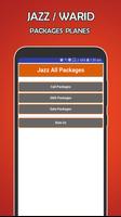 Jazz-Warid All packages poster