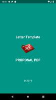 Proposal, Job Application Letter & Invitation poster