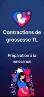 Contractions de grossesse TL Affiche