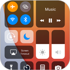 Control Center iOS 14 - Quick Settings for iPhone أيقونة