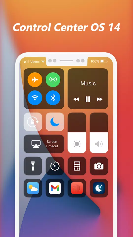 Control Center iOS 14 - Quick Settings for iPhone APK pour Android  Télécharger