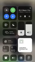 IPhone Control Center plakat