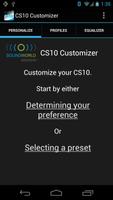 CS10 Customizer постер