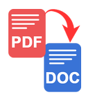 PDF to Word-icoon