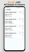 Weight Converter اسکرین شاٹ 2