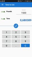 Tons to Pounds screenshot 1