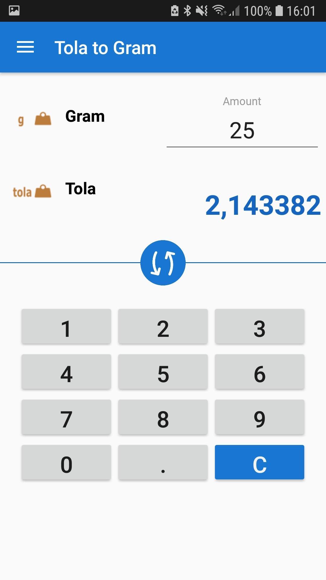 Tola To G Grams Converter For Android Apk Tola To Grams Converter For Android