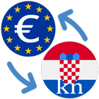 Euro to Croatian Kuna أيقونة