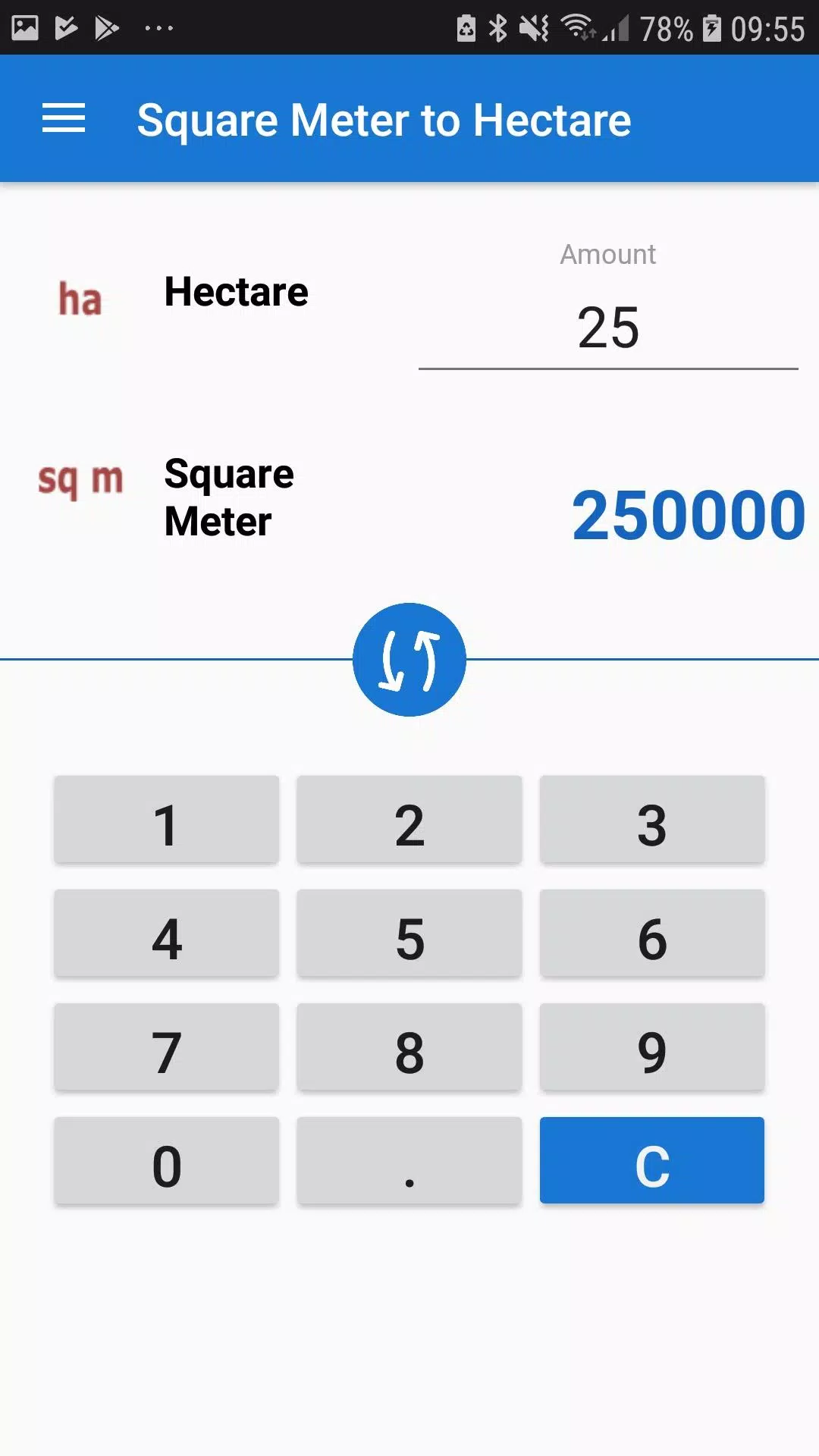 Square Meter to Hectare APK voor Android Download
