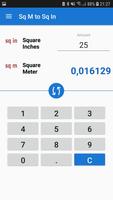 Square Meter to Square Inch Converter 截图 1