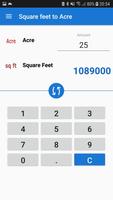 Square Feet to Acre syot layar 1