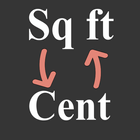 Square Feet to Cent biểu tượng